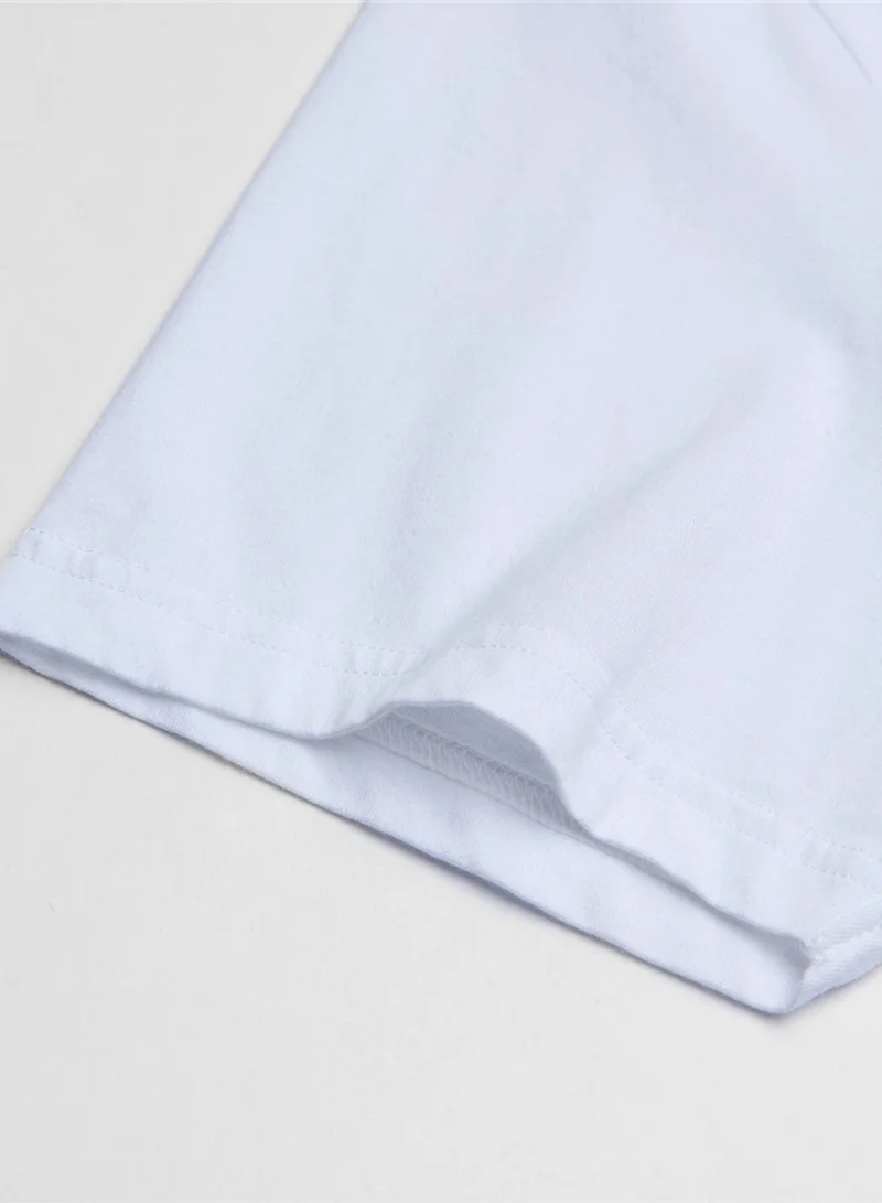 GIORDANO  Men’s Slim Cotton Crew Neck Tee 3‑Pack Essentials for Men | Best Price UAE